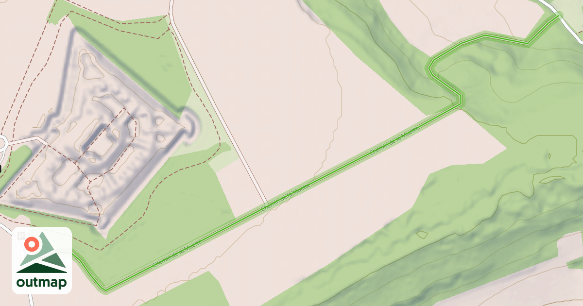 Map of Chemin de la Muette