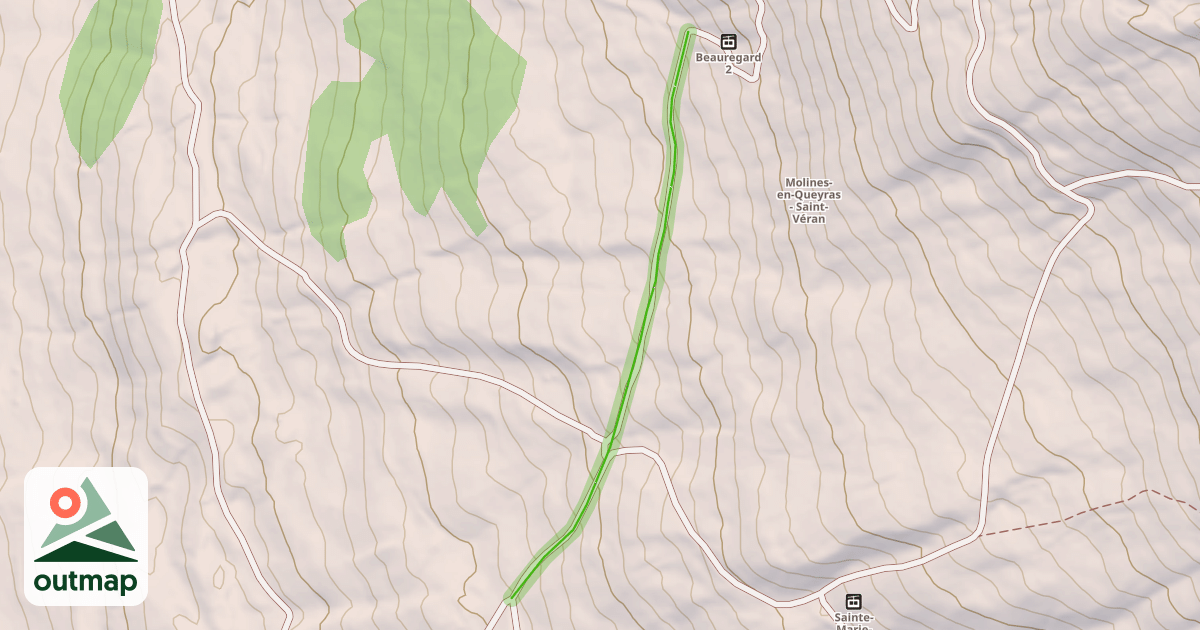 Map of Le Gourq