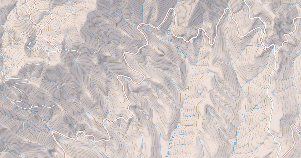 Map preview of DUTCHMAN PEAK IRON CANYON EA