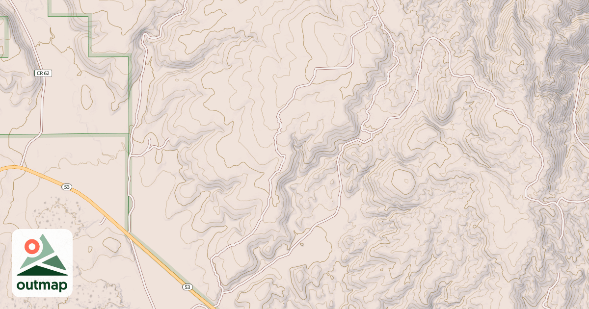 Map of USFS Motor Vehicle Use Map Roads {CDA08BD1-85AD-4D38-88A3-473495631433}