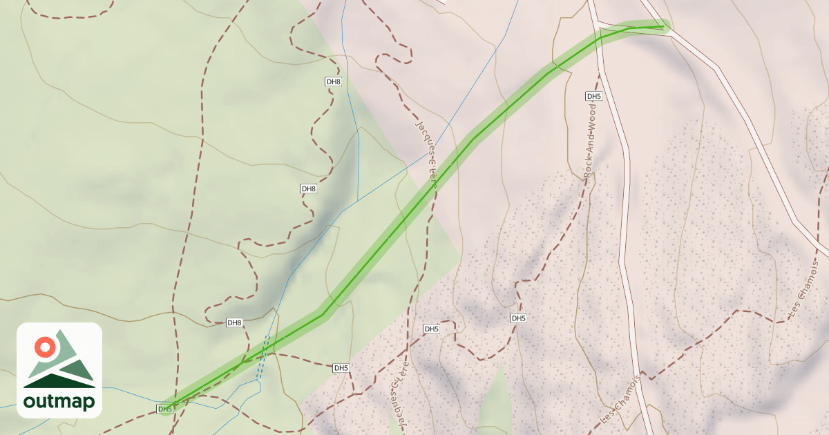 Map of Chez Roger