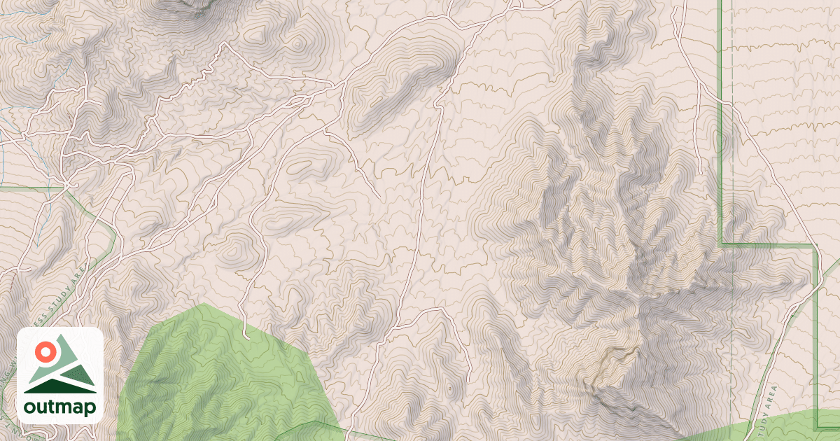Map of BIG TIMBER SPRING ROAD