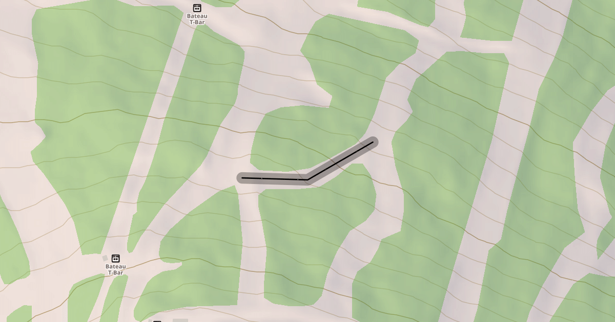 Map preview of Winter's Way Crosscut