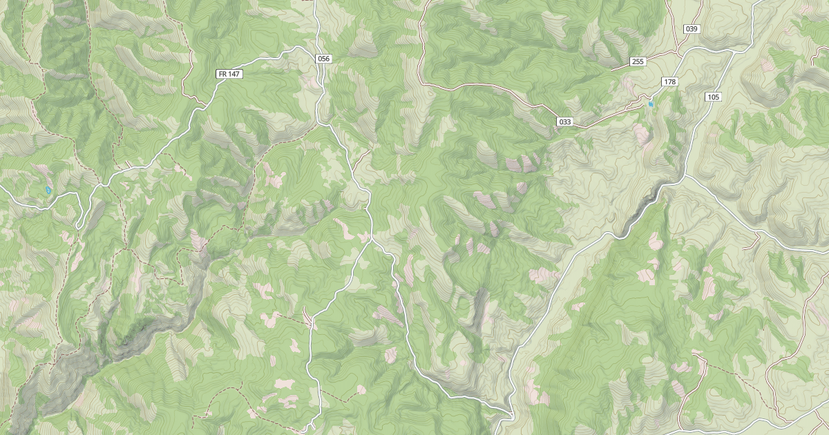 Map preview of DIP HOLLOW - LONG HOLLOW