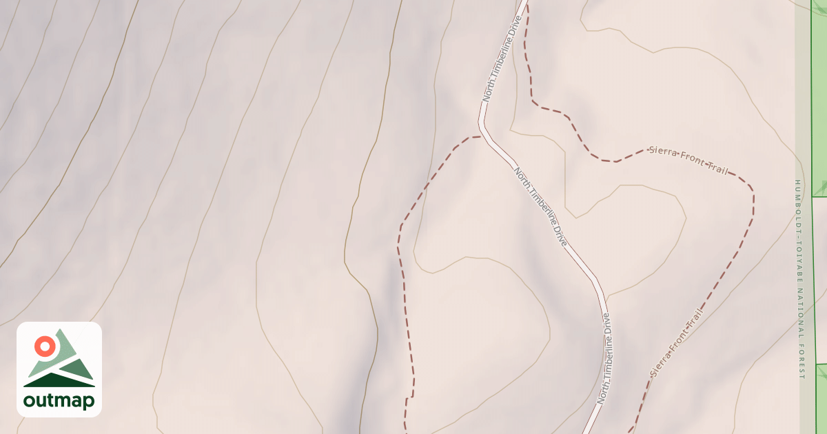 Map of PONDBED ROAD