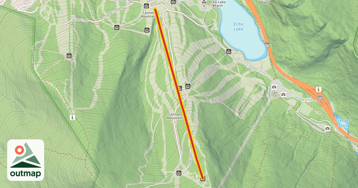 Map of Peabody Express Quad