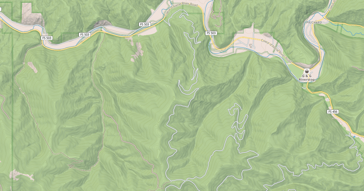 Map preview of CHARACTER RIDGE