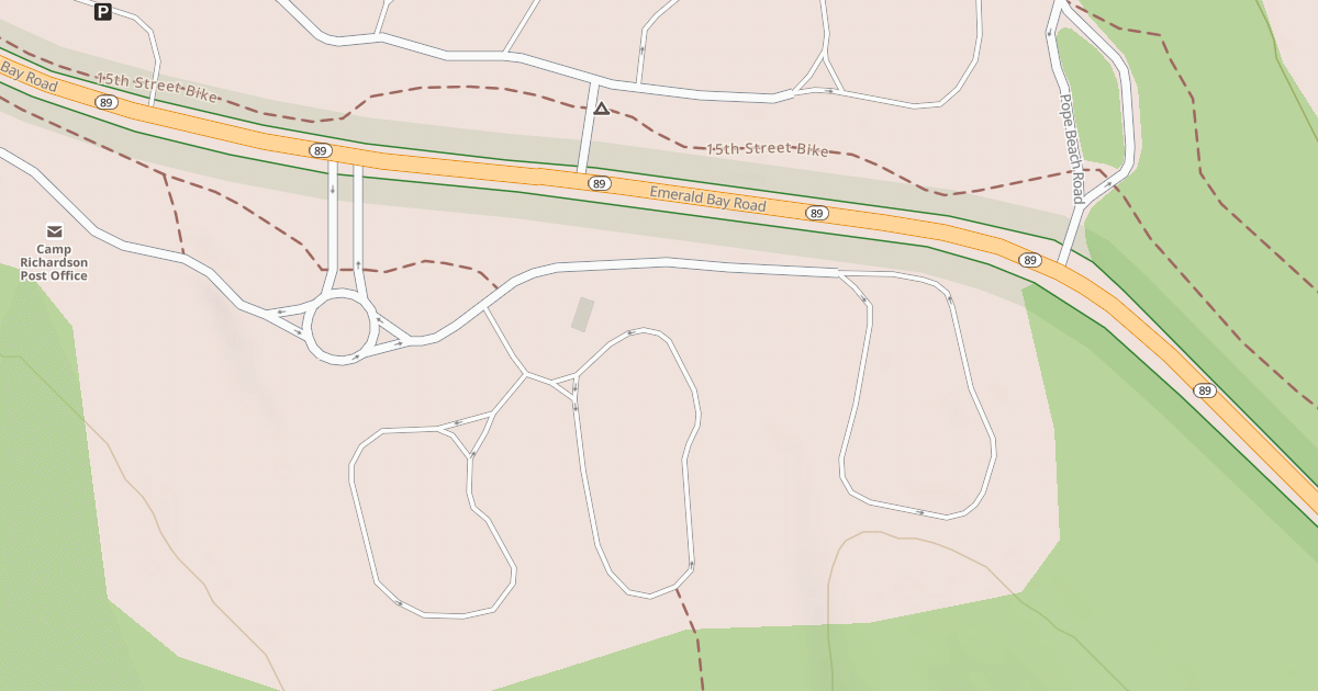 Map preview of CAMP RICHARDSON CAMPGROUND - S