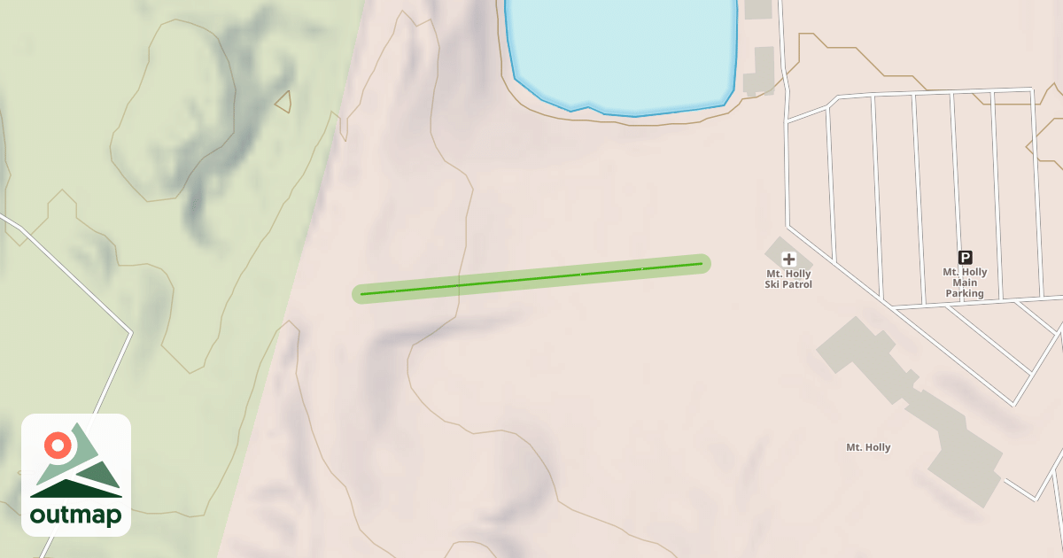 Map of Rabbit Ridge