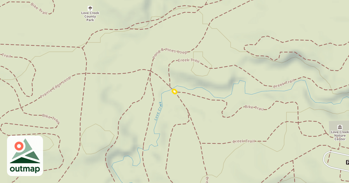 Map of Creek Trail