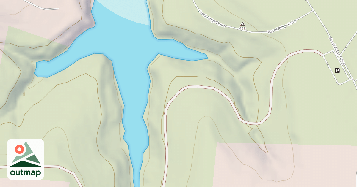 Map of Main Ohv Trail Access