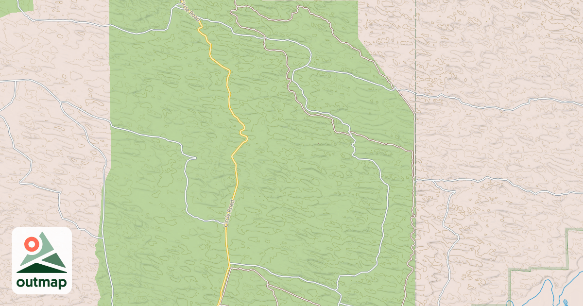 Map of THREE CAMPS (EAST)