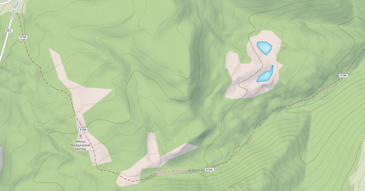 Map preview of Richards Hollow Elbow