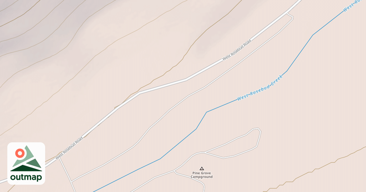 Map of PINE GROVE NORTH LOOP