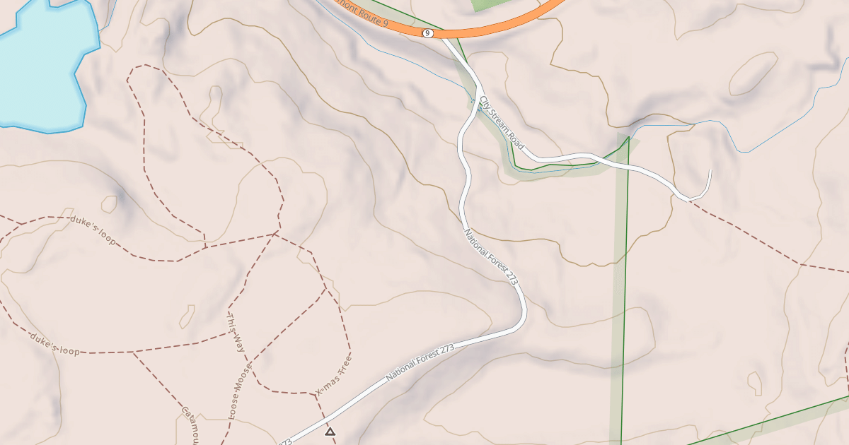 Map preview of Prospect Mtn Rd Snomo