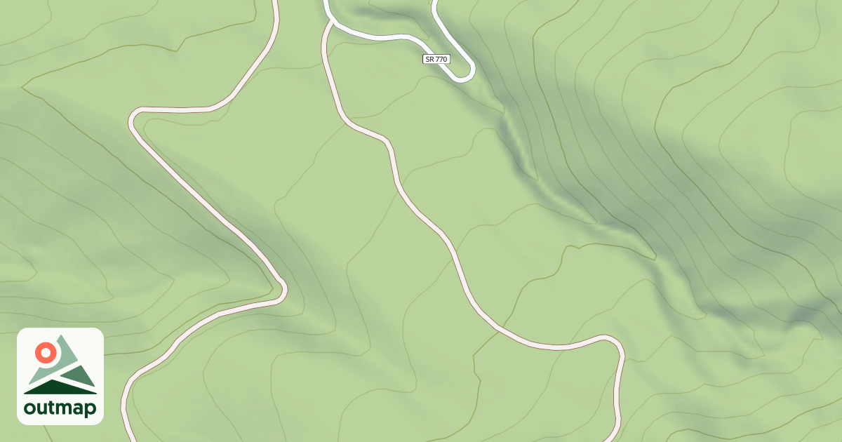 Map of BLACKWATER