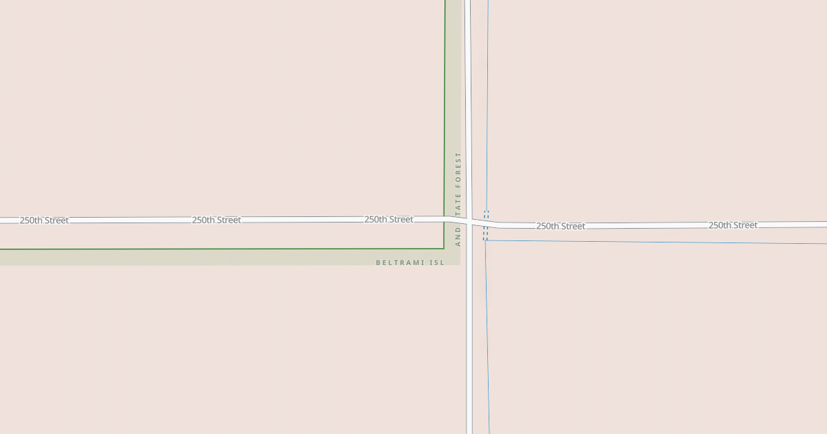 Map preview of Warroad/Roseau Trails