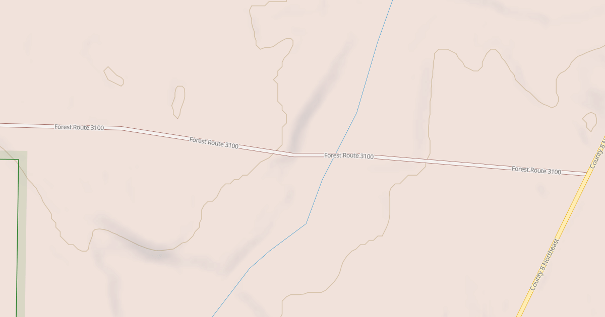 Map preview of CASS CO. 8 SPUR 3100