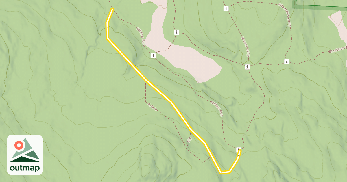 Map of Moose Loop