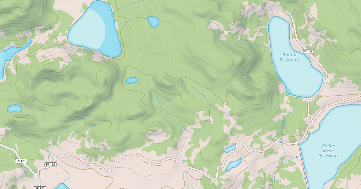 Map preview of CEDAR MESA
