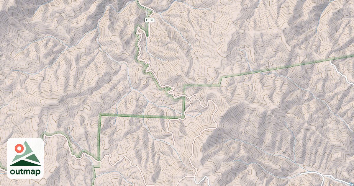 Map of LITTLE STONY CREEK