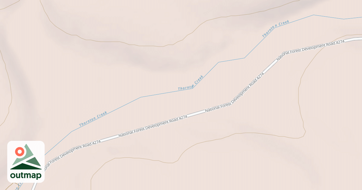 Map of USFS Motor Vehicle Use Map Roads {0C97CDDA-EAB9-4AE8-8A5F-162D5C4BB220}