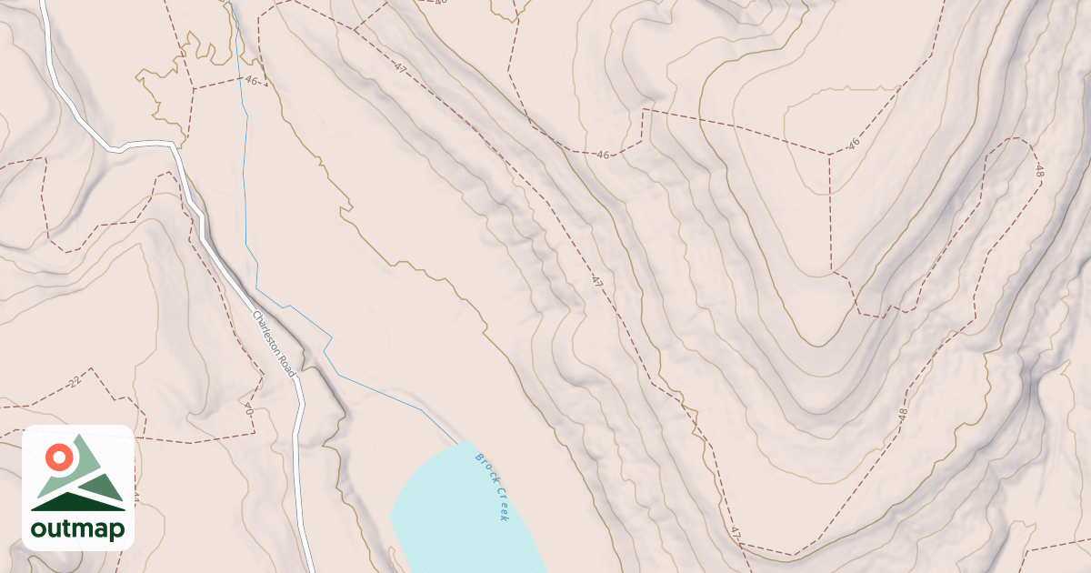Map of BROCK CREEK #47