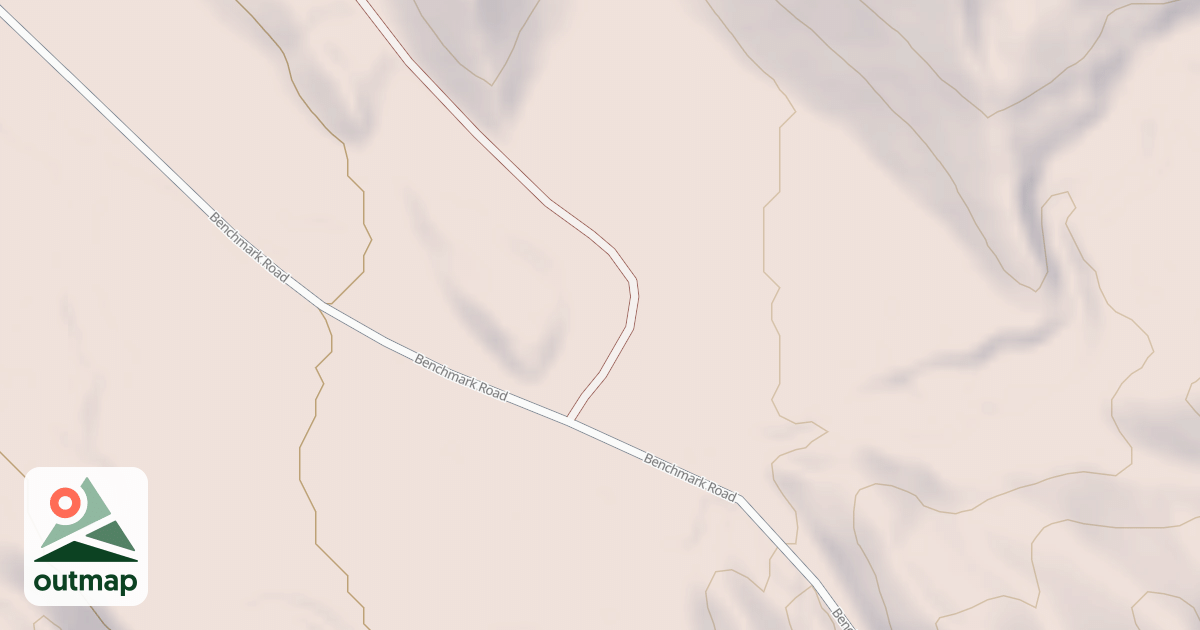 Map of GREEN TIMBER CABIN - RUSSELL