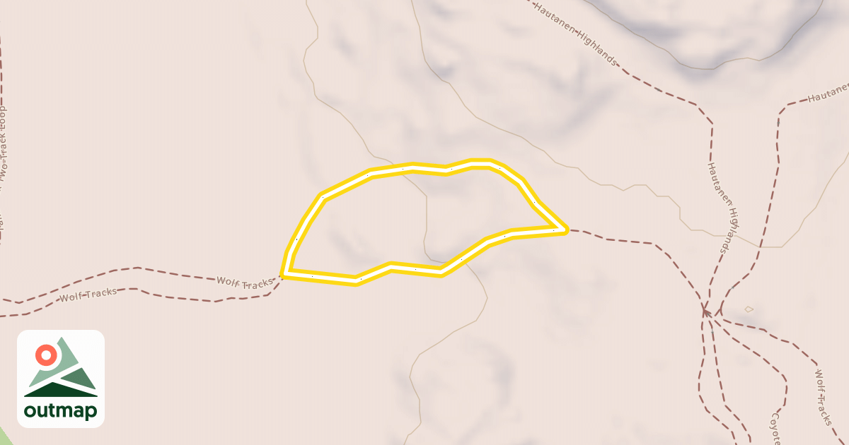 Map of Tamarack Two-Way
