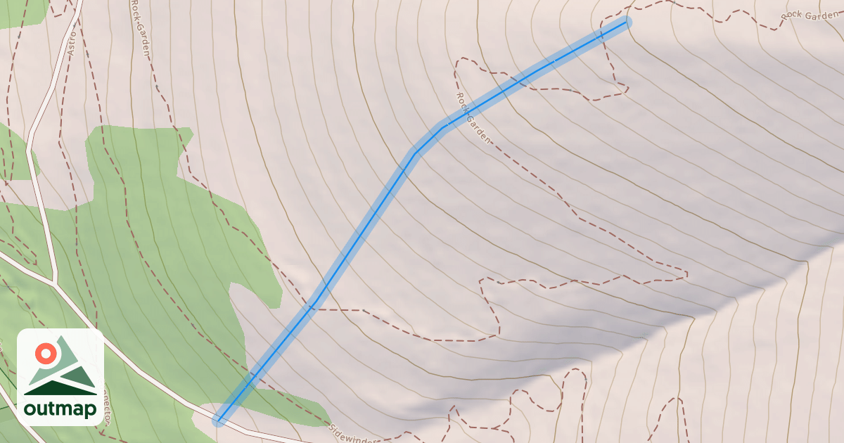 Map of Slim's Shot