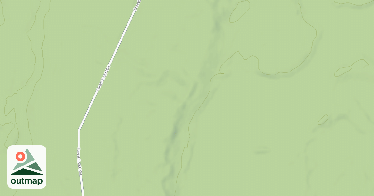 Map of FR 204N