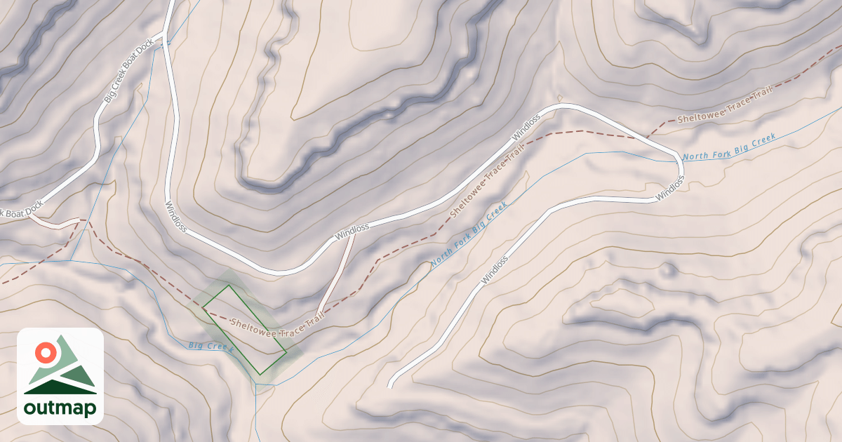 Map of WINDLOSS