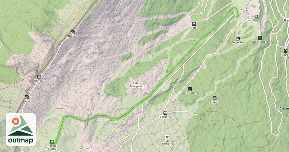Map of Les Gelinottes