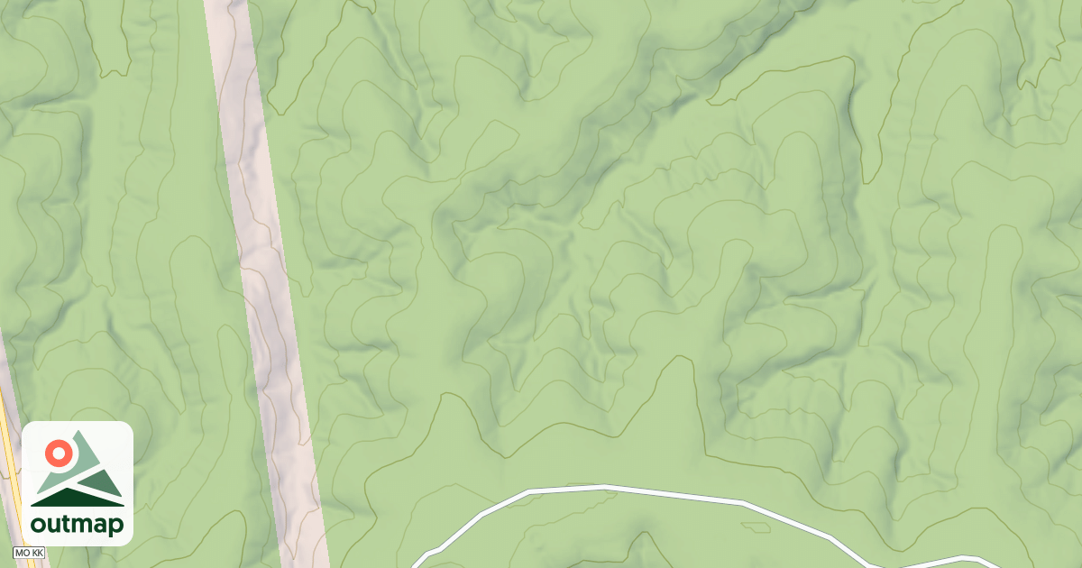 Map of DRY FORK SPUR A