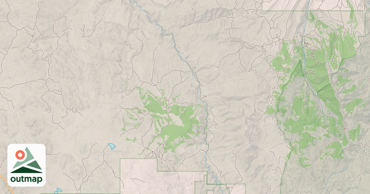 Map of BRUNEAU RIVER