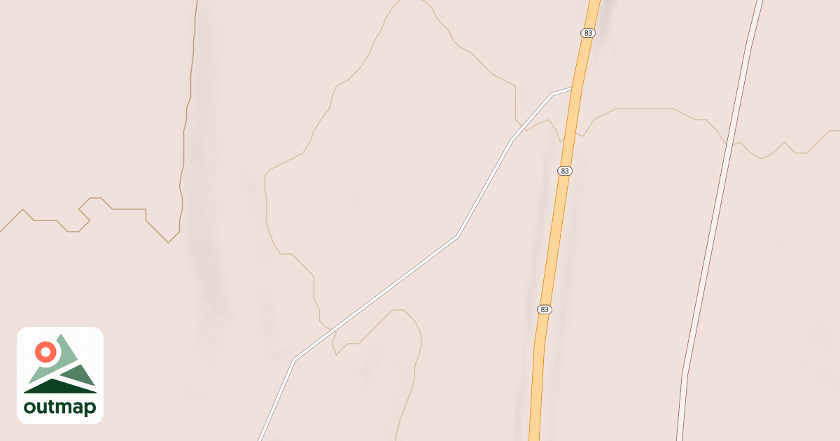 Map of LOST CREEK FLAT