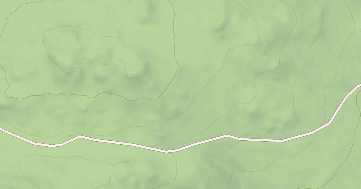 Map preview of BIG JOHN MOUNTAIN SPUR
