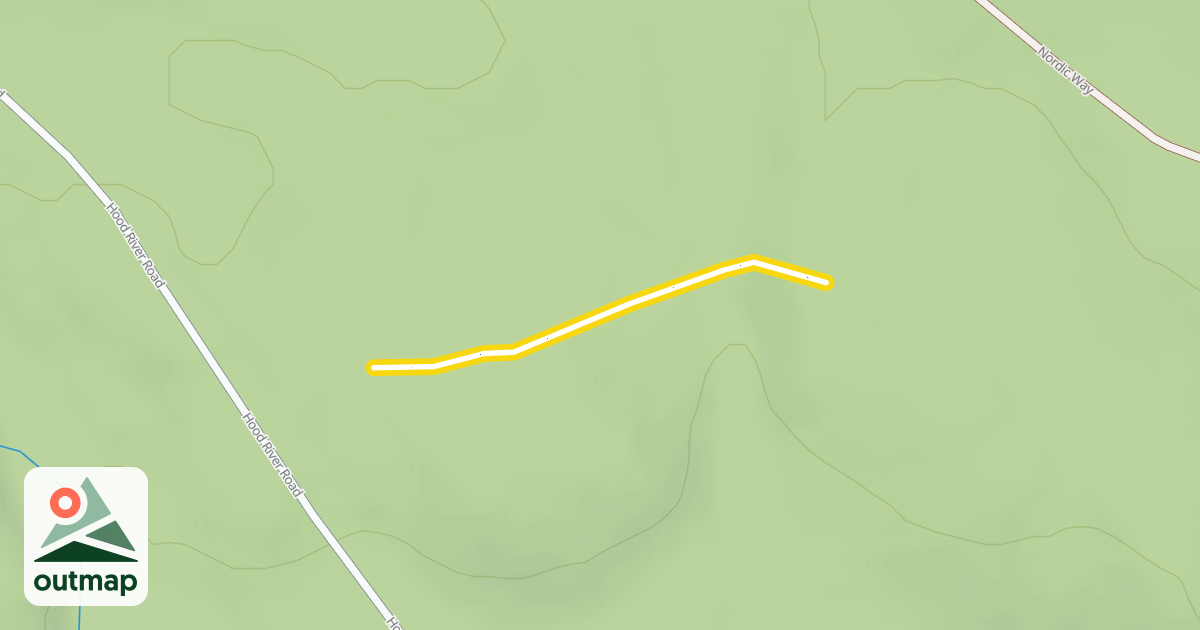 Map of Upper Mountain View Cutoff