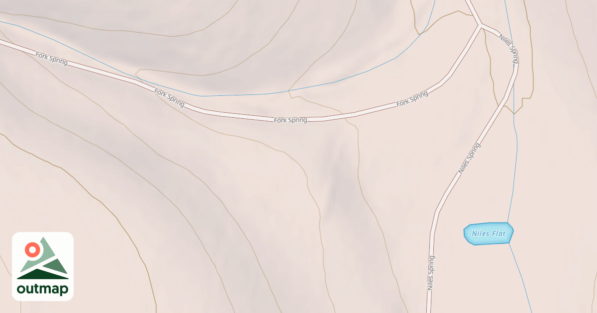 Map of FORK SPR SPUR