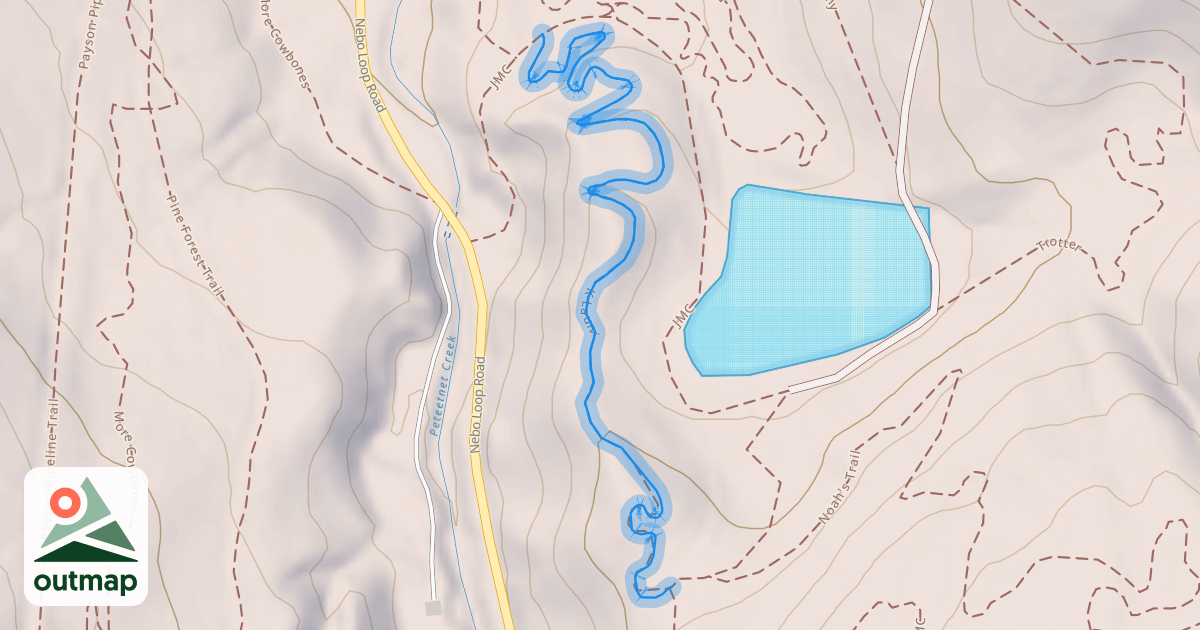 Map of K Launi Trail