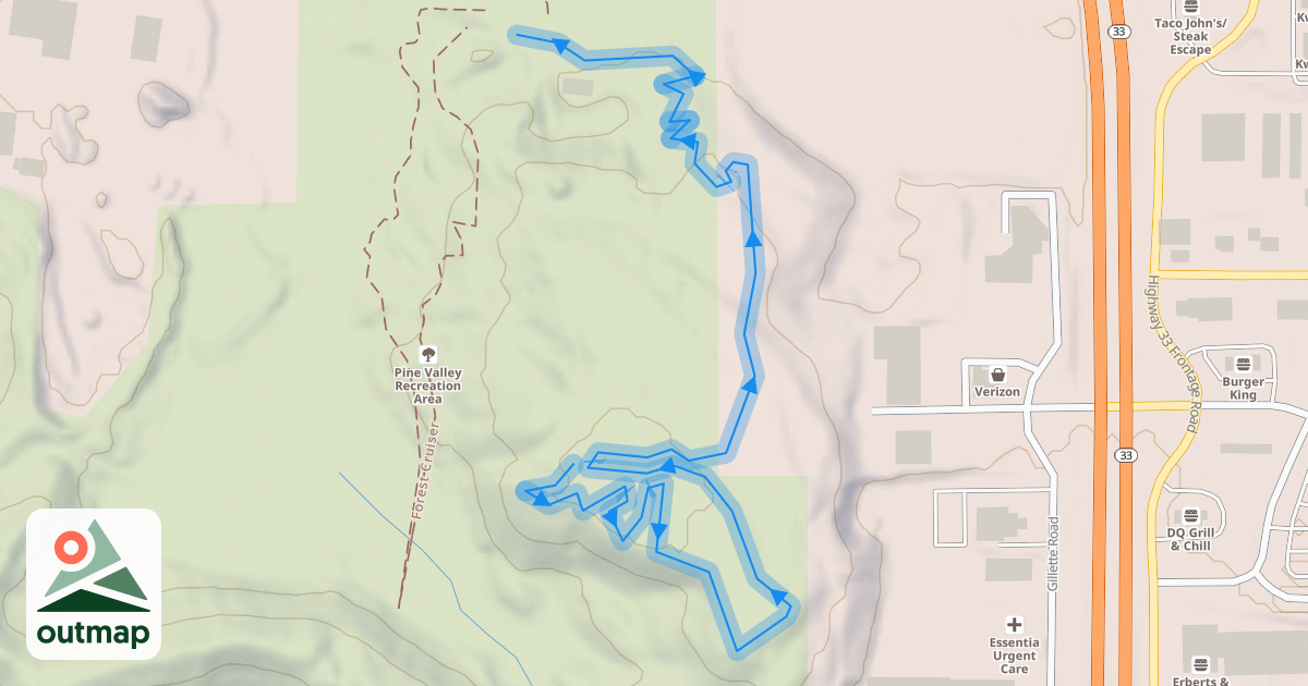 Map of Timber Twist