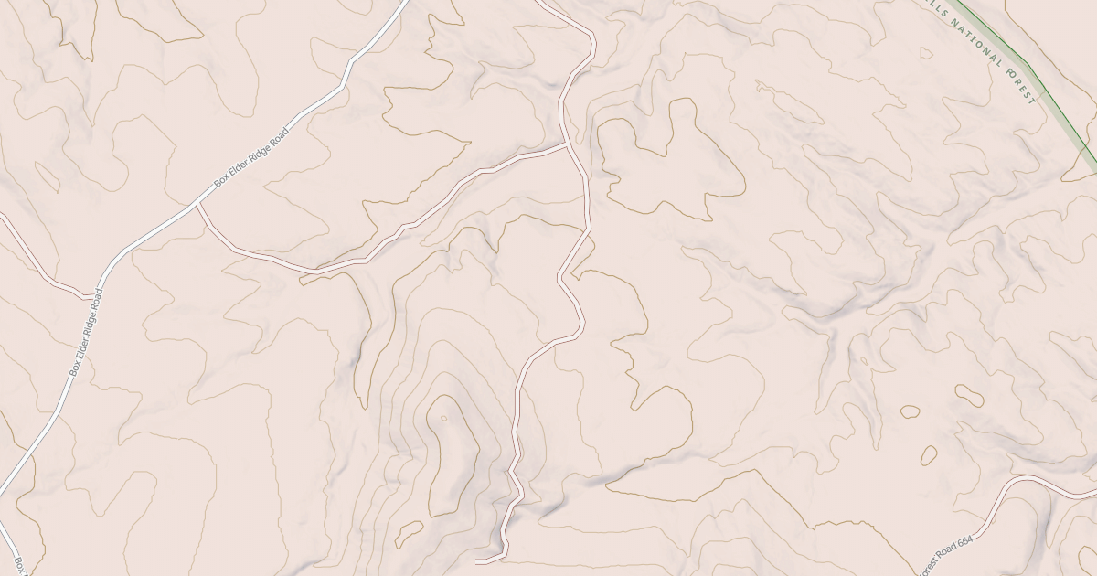 Map preview of BOXELDER RIDGE BR 2B
