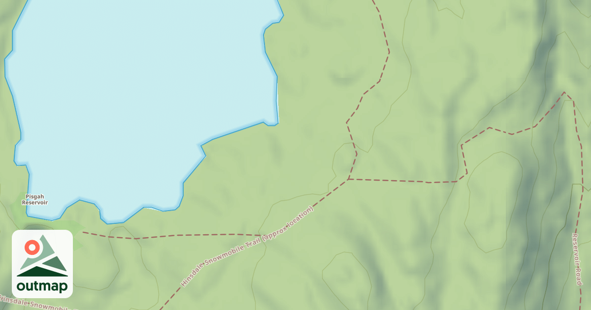 Map of Hinsdale Trail