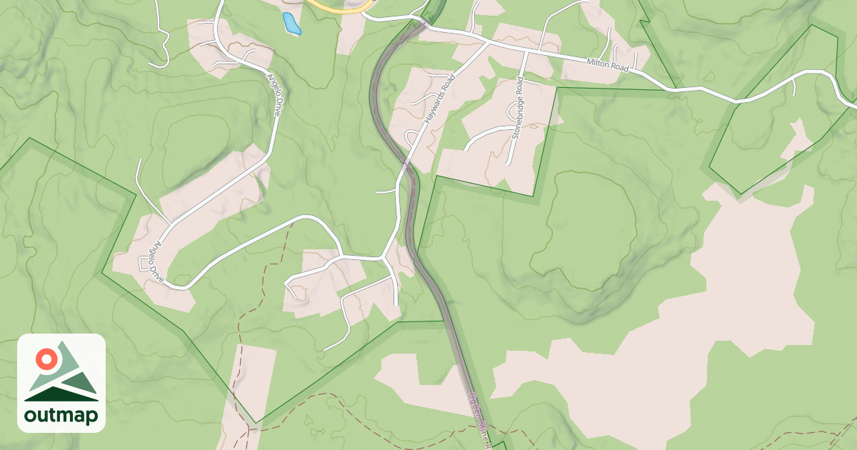 Map of Ogden Mine Railroad Trail