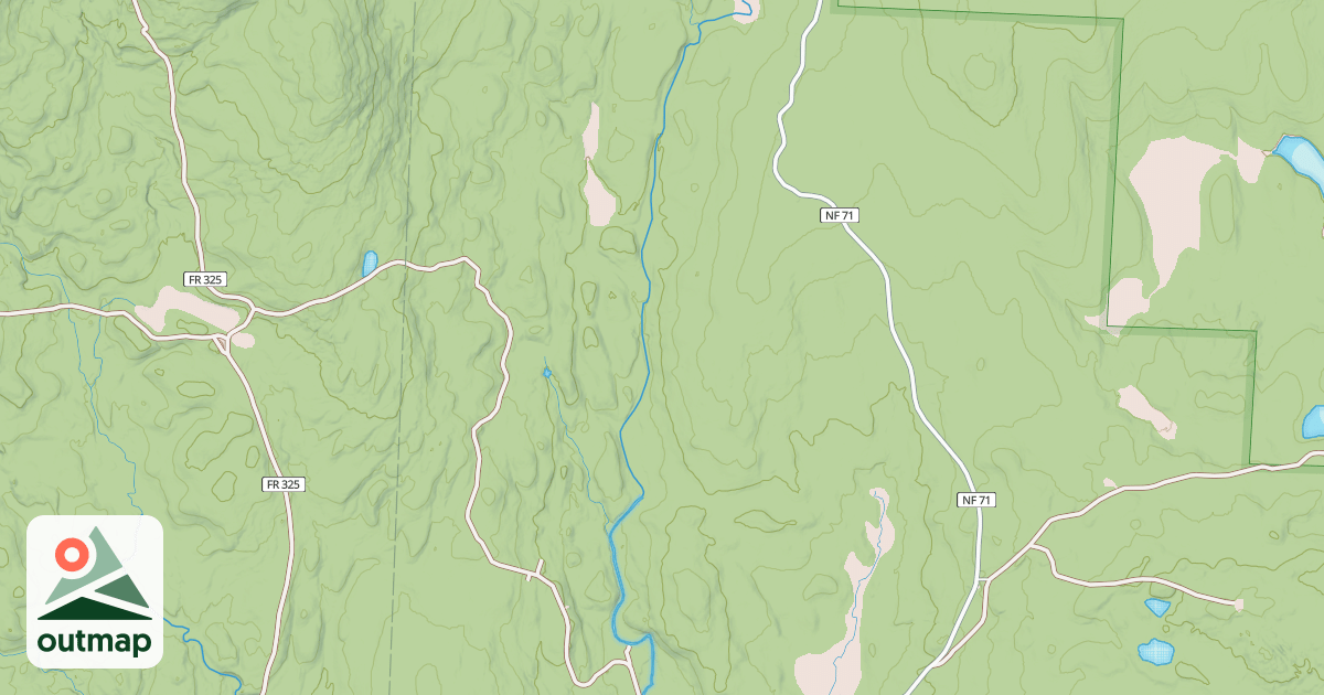 Map of Deerfield River