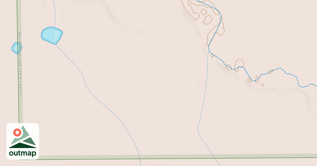 Map of Bemis Hill Trails