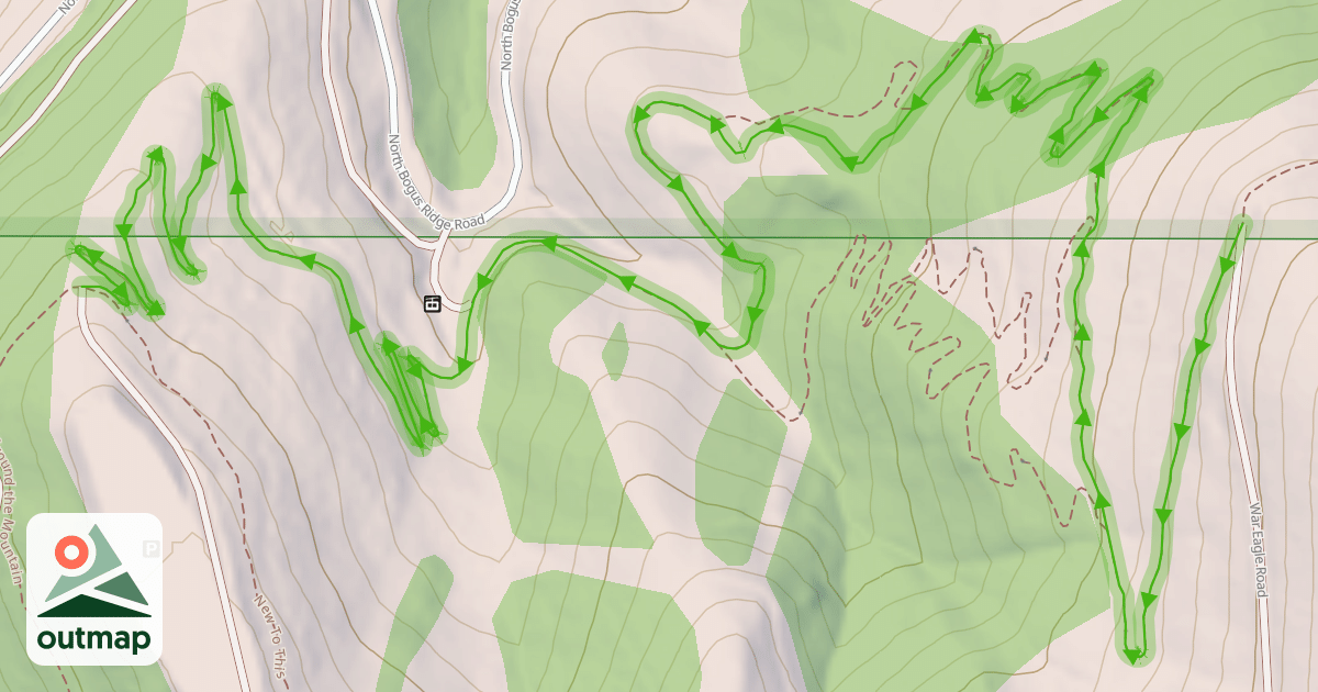 Map of #98 Around the Mountain