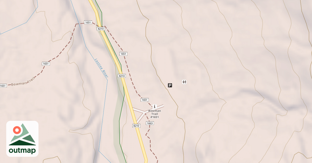 Map of S202R LOSTINE FS