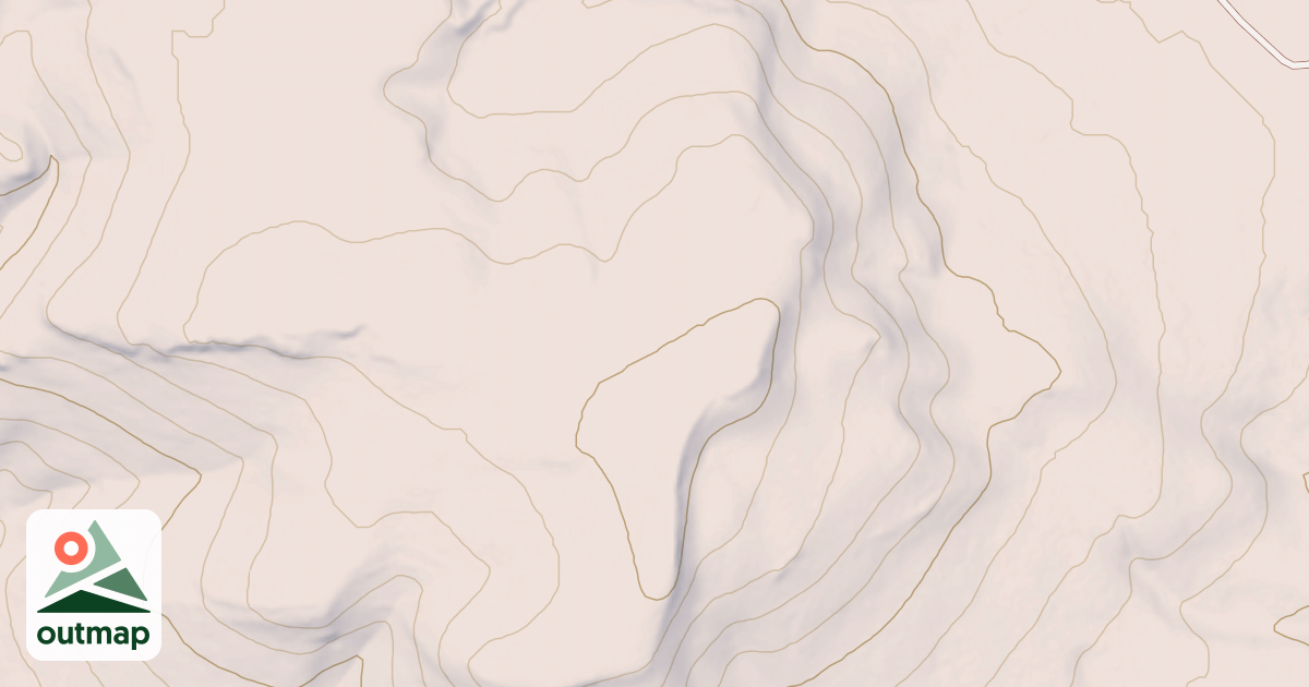 Map of Radar Hill OHV Trails