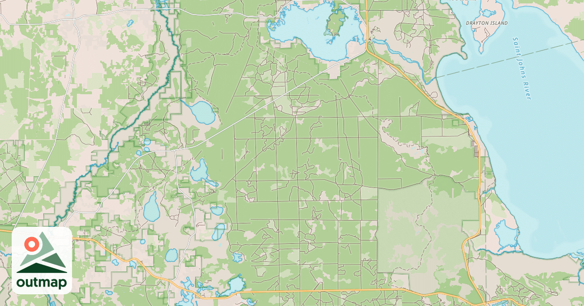 Map of HALFMOON NORTH